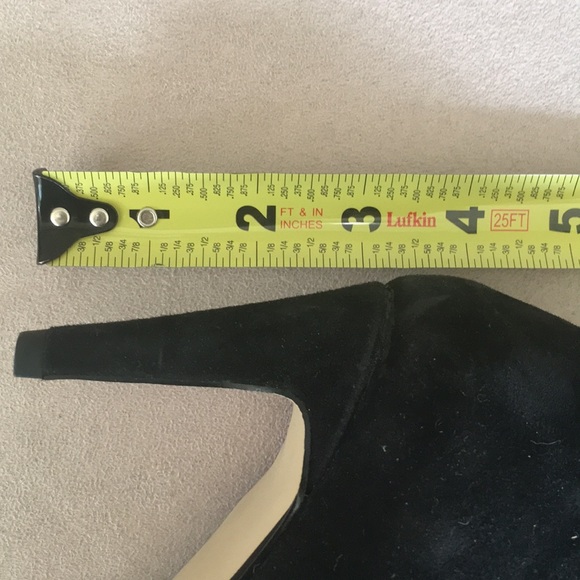 New Adrienne Vitadini suede & stretch black boot - Picture 9 of 9